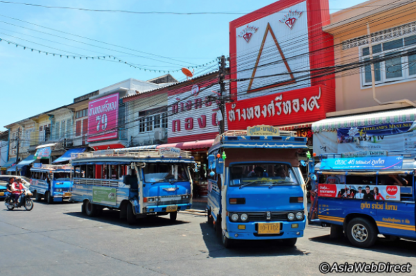 Autobus sur l'île de Phuket