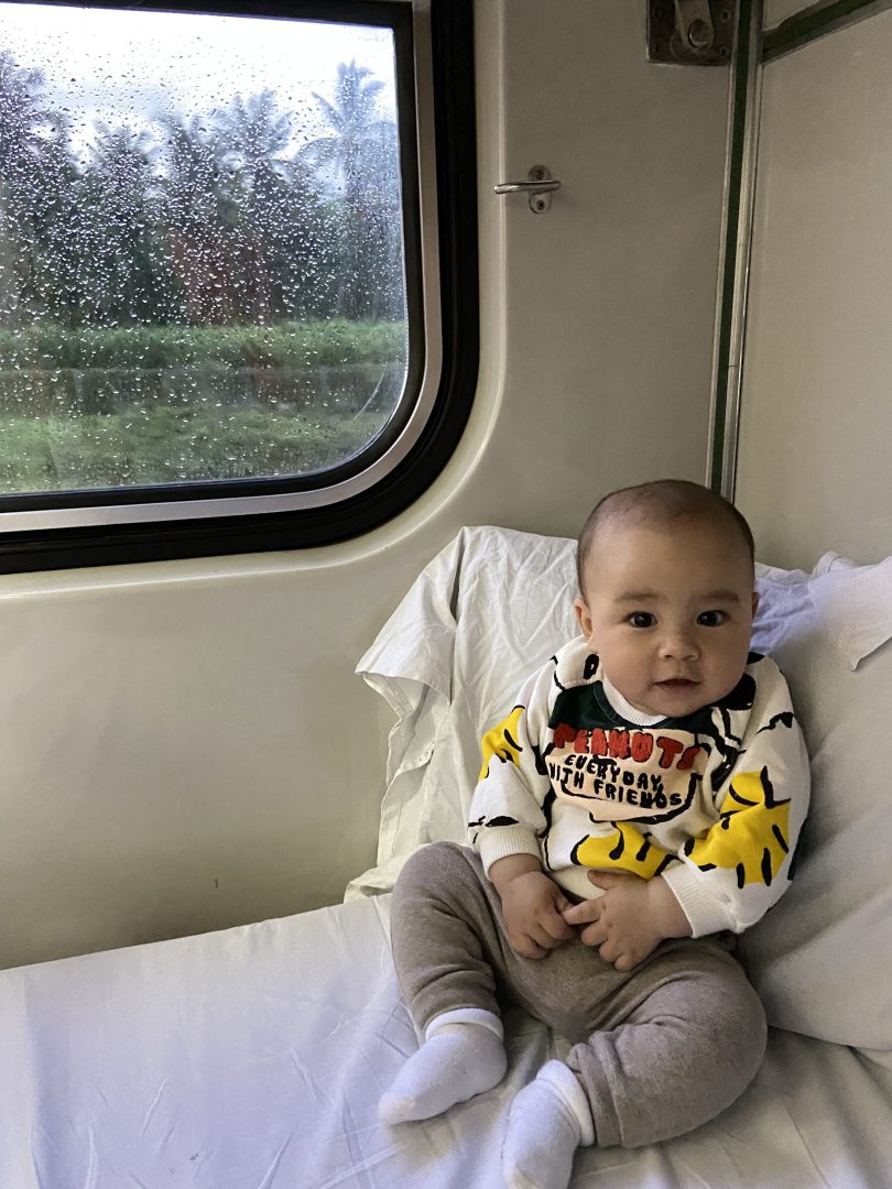 Comment prendre le train avec bébé ?