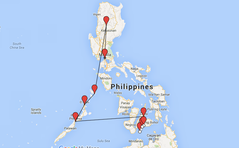 road trip philippines 10 jours