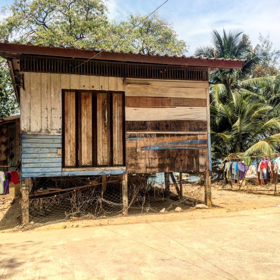 Maison typique sur l'île de Koh Lanta
