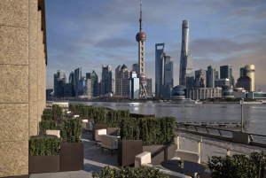 Hôtel de luxe à Shanghai avec vue sur le Bund