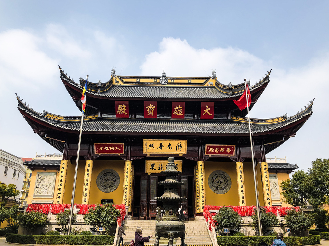 Temple authentique à Shanghai