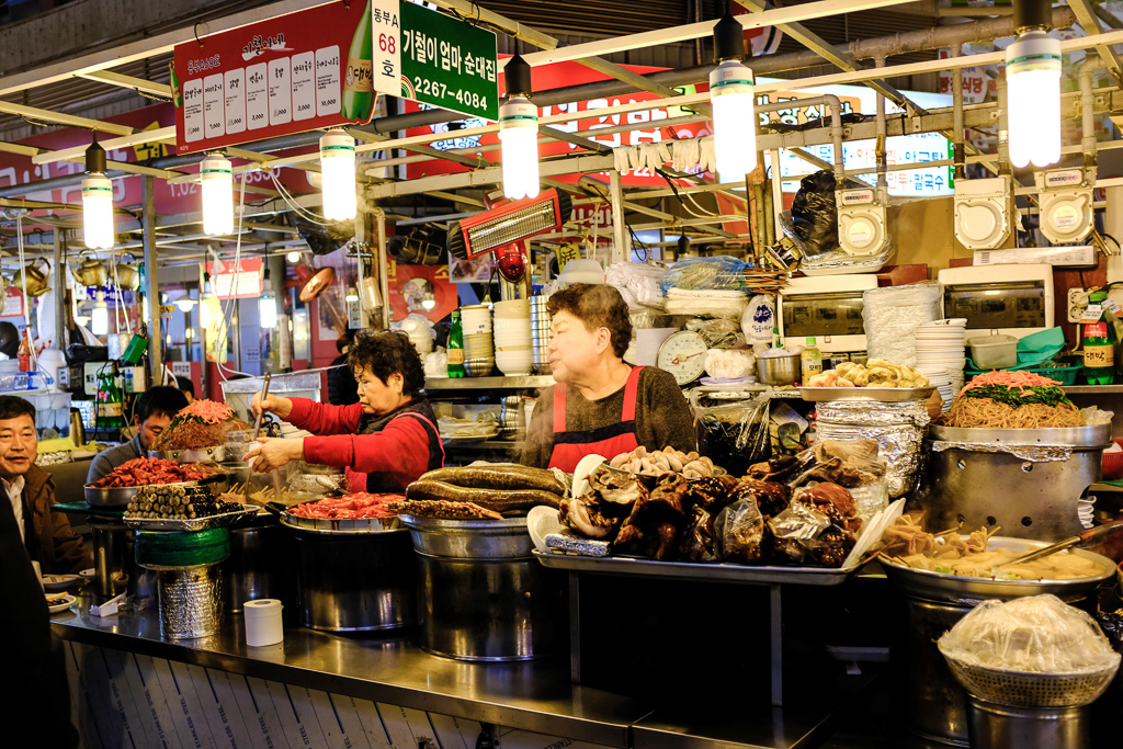 Visiter Séoul et aller au marché Gwan