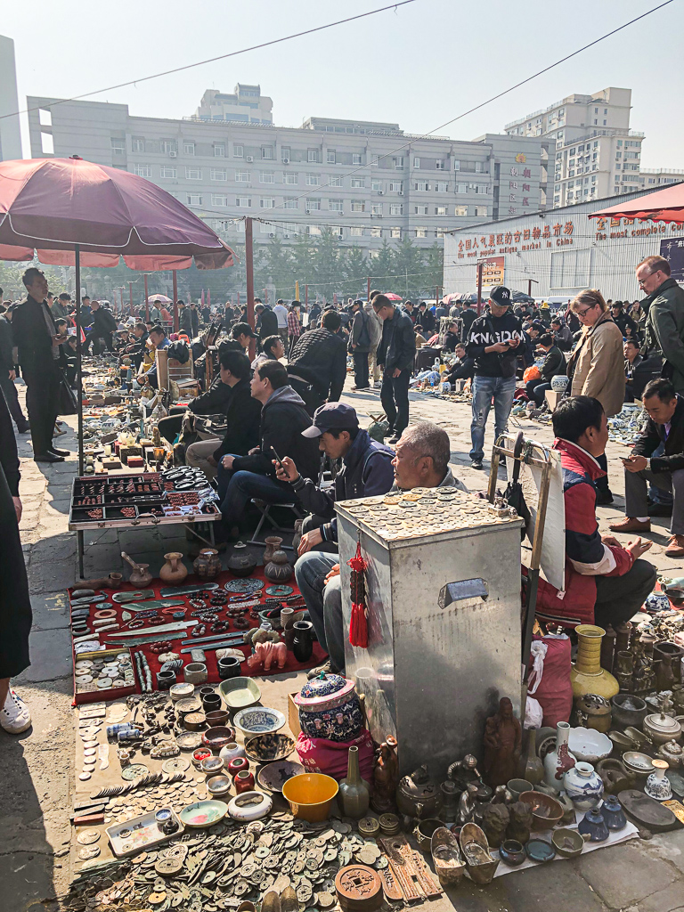 Visiter le marché des antiquités de Pékin