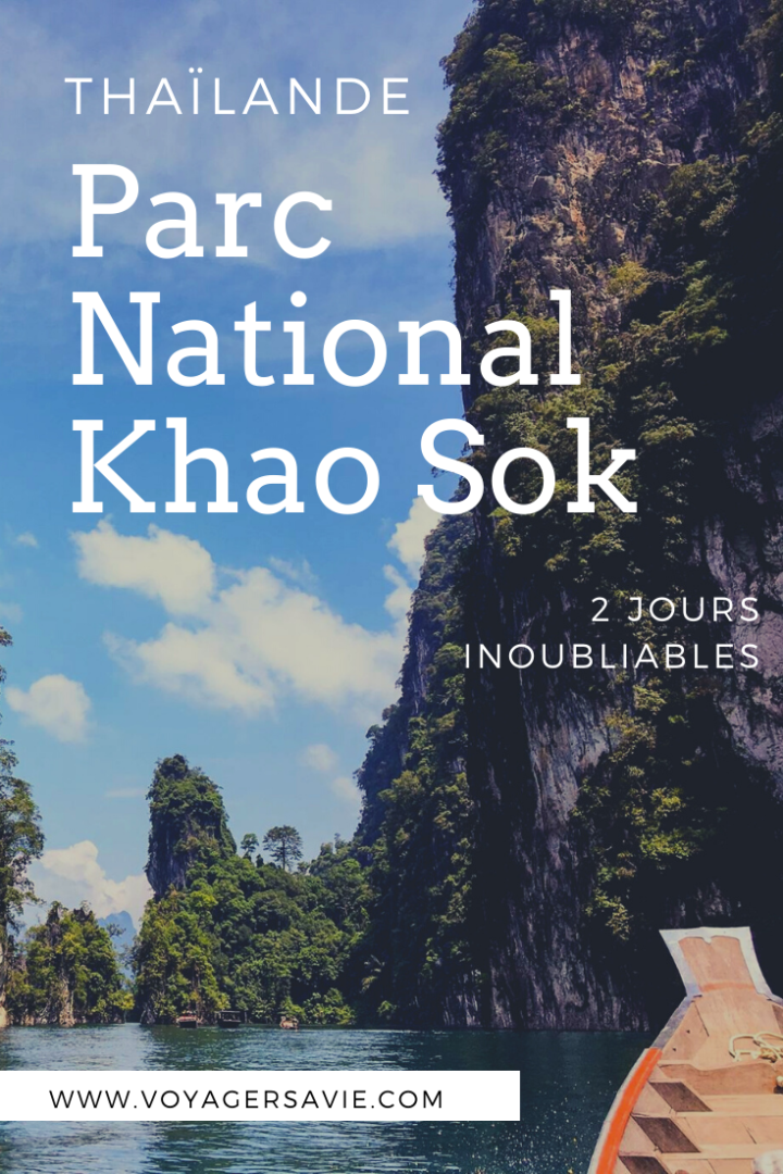 Séjour de 2 jours au Parc National Khao Sok