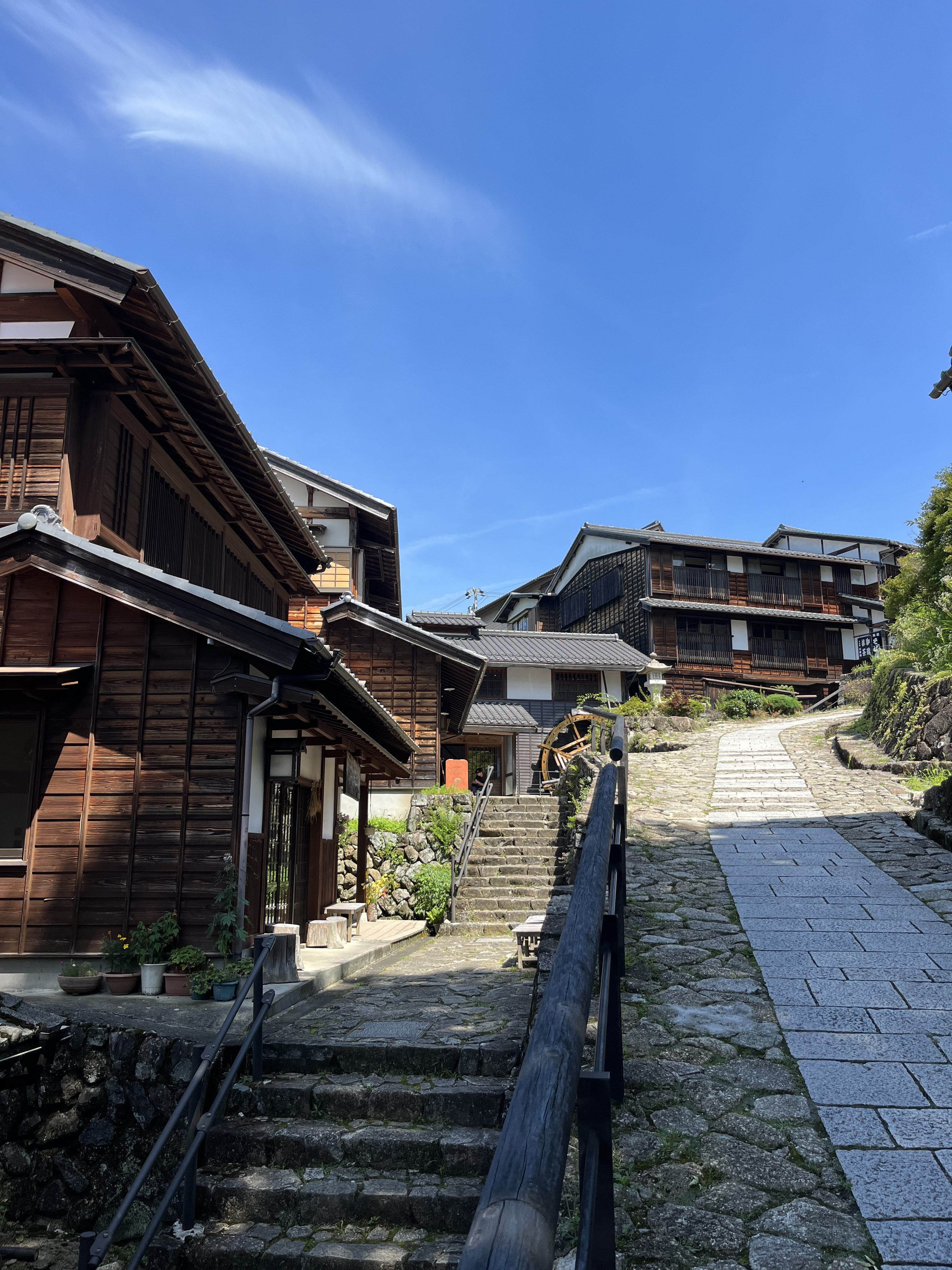 Le village de Magome au Japon